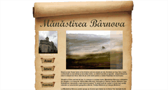 Desktop Screenshot of manastireabirnova.ro