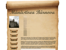 Tablet Screenshot of manastireabirnova.ro
